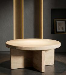 MODERN & ORGANIC SOLID WOOD COFFEE TABLE