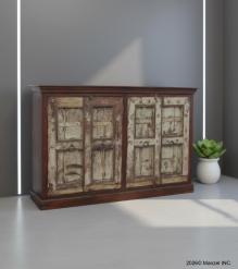 SOLID WOOD RECLAIMED TEAK SIDEBOARD SERVER CONSOLE