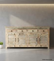 SOLID RECLAIMED TEAK WOOD SIDEBOARD