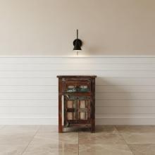 RECLAIMED WOOD 1 DRAWER END TABLE / NIGHTSTAND
