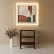 SOLID WOOD END TABLE