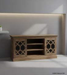 WOODEN TV CABINET