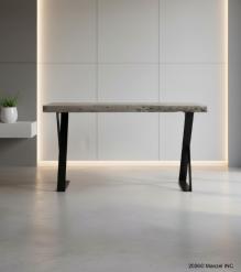 LIVE EDGE SOLID ACACIA CONSOLE / SOFA TABLE