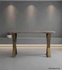 LIVE EDGE SOLID ACACIA CONSOLE / SOFA TABLE