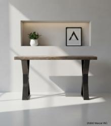LIVE EDGE SOLID ACACIA CONSOLE / SOFA TABLE