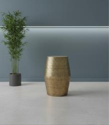 METAL END TABLE / STOOL