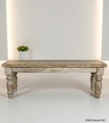 SOLID RECLAIMED TEAK WOOD BENCH