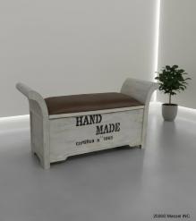 UPHOLSTERED STORAGE BENCH TRUNK