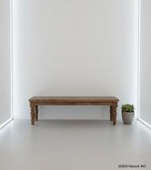 SOLID WOOD BENCH