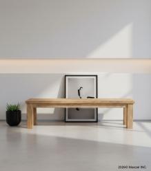 SOLID RECLAIMED TEAK WOOD BENCH