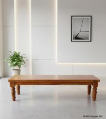 SOLID RECLAIMED TEAK BENCH