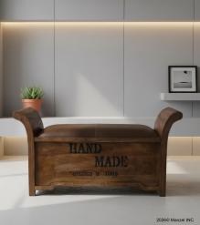 UPHOLSTERED STORAGE BENCH TRUNK