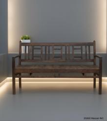 SOLID RECLAIMED TEAK BENCH