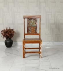SOLID HAND CARVED RECLAIMED TEAK CHAIR
