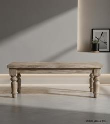 SOLID RECLAIMED TEAK WOOD BENCH