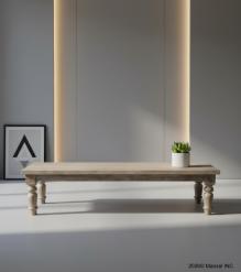 SOLID RECLAIMED TEAK WOOD BENCH