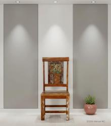 SOLID HAND CARVED RECLAIMED TEAK CHAIR