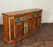 SOLID RECLAIMED TEAK WOOD SIDEBOARD
