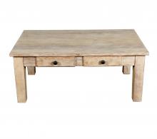 SOLID RECLAIMED TEAK WOOD COFFEE TABLE