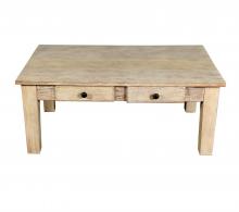 SOLID RECLAIMED TEAK WOOD COFFEE TABLE