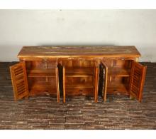 WOODEN  SHUTTER SIDEBOARD