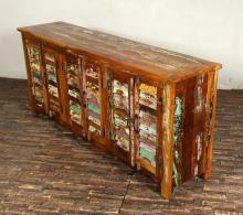 WOODEN  SHUTTER SIDEBOARD