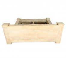 KING SOLID RECLAIMED TEAK WOOD BED