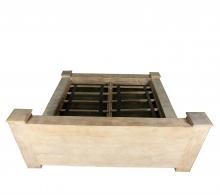 KING SOLID RECLAIMED TEAK WOOD BED