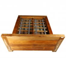 QUEEN SOLID RECLAIMED TEAK WOOD BED