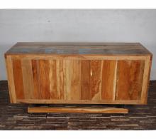  HAND CARVED SOLID RECLAIMED TEAK WOOD SIDEBOARD CONSOLE