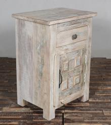SOLID RECLAIMED TEAK WOOD END TABLE BEDSIDE TABLE