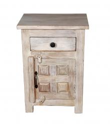 SOLID RECLAIMED TEAK WOOD END TABLE BEDSIDE TABLE