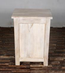 SOLID RECLAIMED TEAK WOOD END TABLE BEDSIDE TABLE