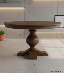 ROUND DINING TABLE SOLID WOOD