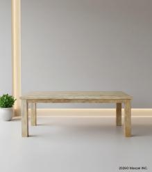SOLID RECLAIMED TEAK DINING TABLE