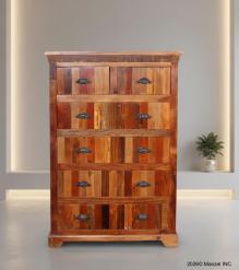 SOLID RECLAIMED WOODEN DRESSER / BUREAU