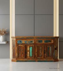 SOLID RECLAIMED TEAK WOOD SIDEBOARD