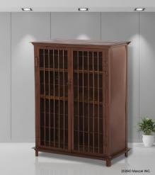 SOLID WOOD & IRON CABINET