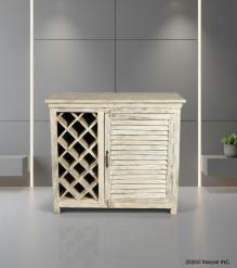 SOLID RECLAIMED TEAK WOOD WINE LIQUOR BAR