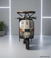 SCOOTER CONSOLE W/  BAR TOP
