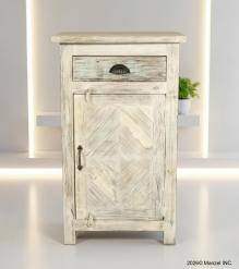 RECLAIMED WOOD 1 DRAWER END TABLE / NIGHTSTAND