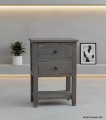 SOLID WOOD END TABLE SIDE TABLE