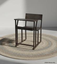 IRON OLD STYLE SCHOOL HOUSE DESK / CHAIR