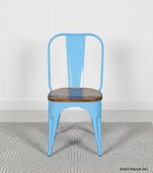 WOODEN IRON CHAIR 