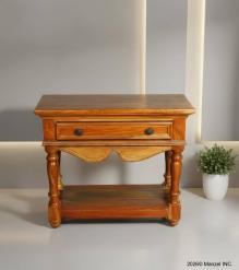 SOLID RECLAIMED TEAK WOOD SIDE BOARD W/ DRAWER