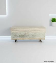 SOLID RECLAIMED TEAK WOOD STORAGE TRUNK / COFFEE TABLE
