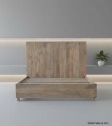 SOLID WOOD Queen bed