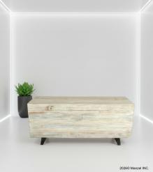 SOLID RECLAIMED TEAK WOOD STORAGE TRUNK / COFFEE TABLE