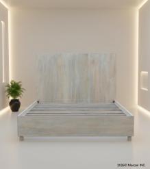 SOLID WOOD Queen bed