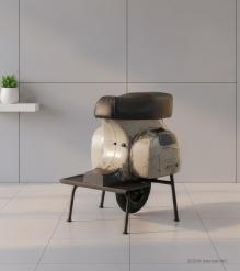 SCOOTER STOOL